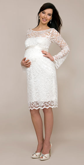 Chloe Dress (Ivory) by Tiffany Rose