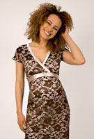 Grace Dress (Chocolate)