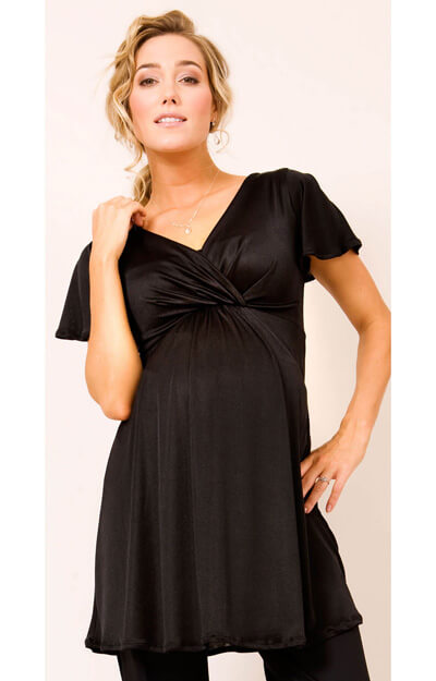 Butterfly Top (Black) by Tiffany Rose