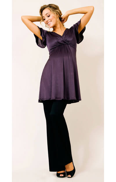 Butterfly Top (Plum) by Tiffany Rose