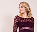 View additional images of Chloe Dress (Claret)