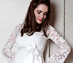 View additional images of Chloe Dress (Ivory)