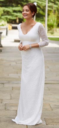 Robe d'allaitement Naomi Grenat - Robes de maternité de mariée, tenues de  maternité de soirée et vêtements pour soirée de Tiffany Rose