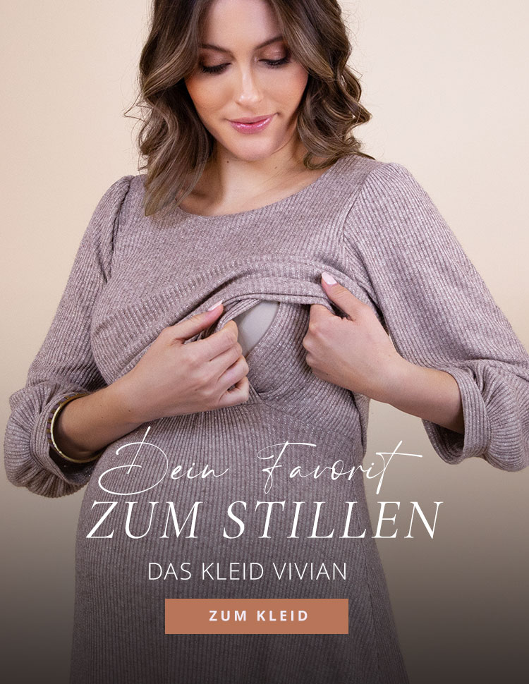 Stillkleid Vivian (Glitzer Braun)