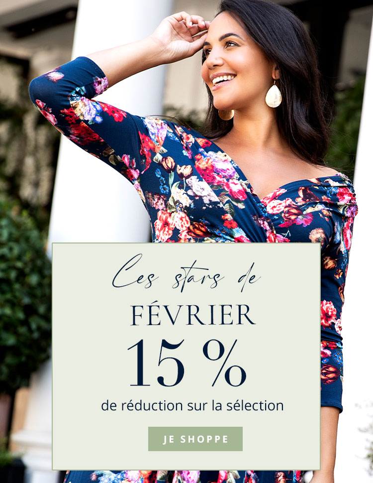 Les stars de février | 15 % de réduction sur la sélection