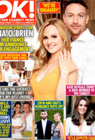 Comme on a pu la voir sur OK! Magazine