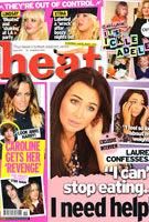 Comme on a pu la voir sur Heat Magazine