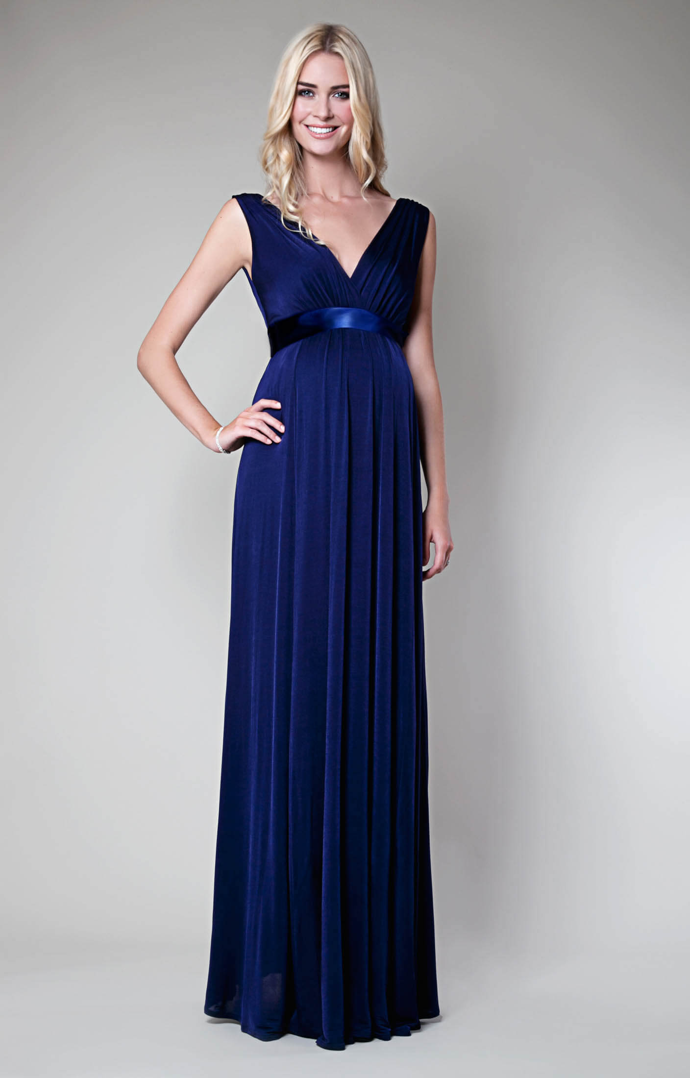 Anastasia Maternity Gown Eclipse Blue - Maternity Wedding Dresses, Evening  Wear and Party Clothes by Tiffany Rose US