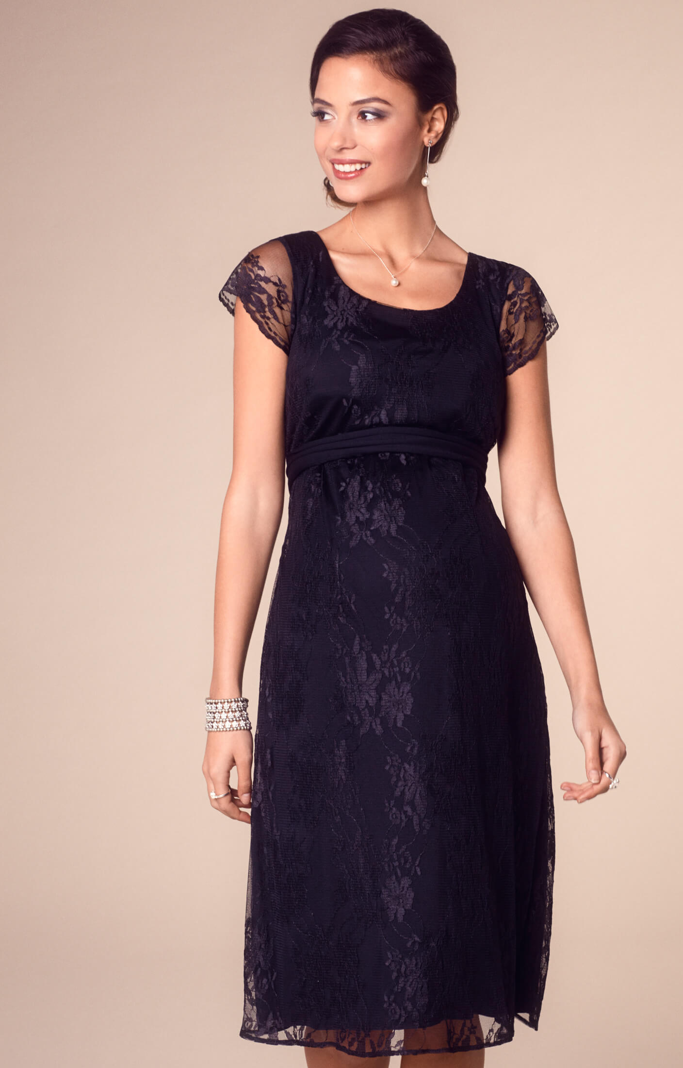 April Maternity Nursing Dress Black - Maternity Wedding Dresses, Evening  Wear and Party Clothes by Tiffany Rose