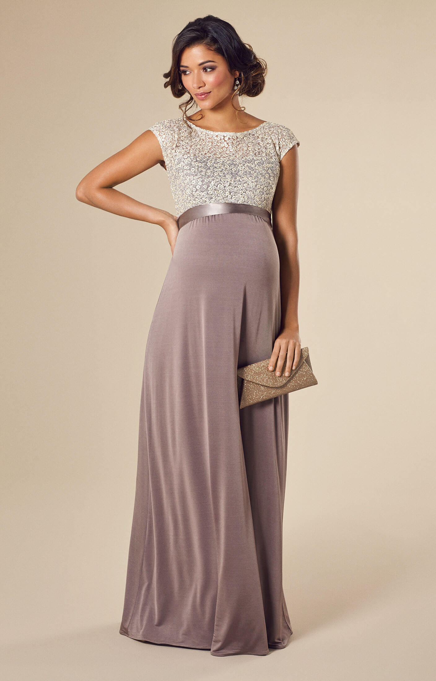purple dress size 24