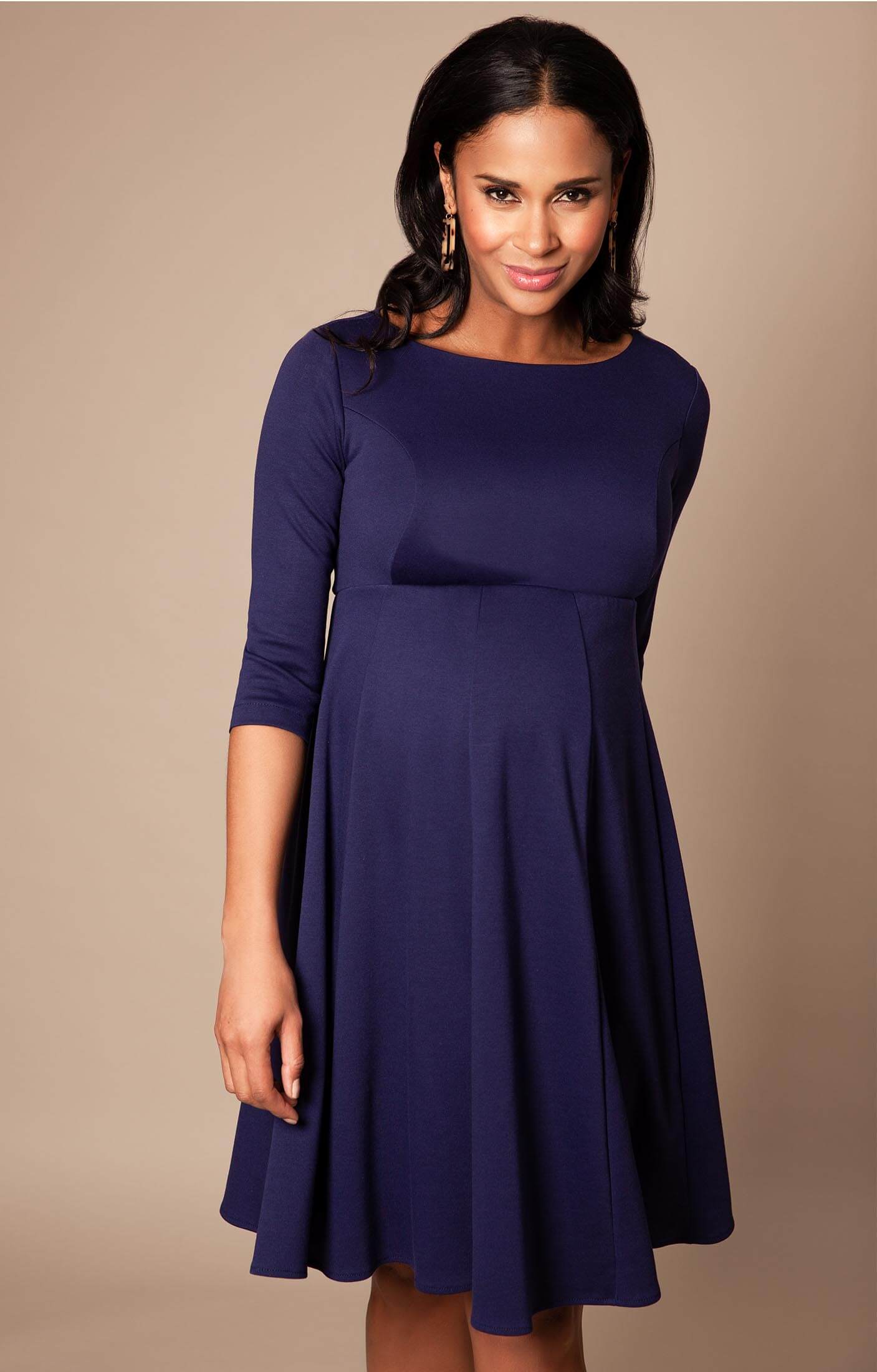 Sienna Maternity Dress Short Navy Blue Maternity Wedding Dresses Evening Wear And Party