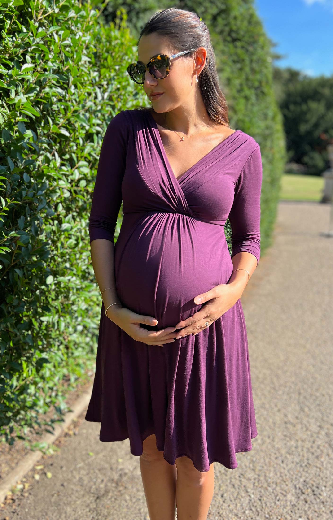 Buy Best Maternity Gown Dress | Pregnancy Gown Dress Online for Women|  Maternity Shoot Dress