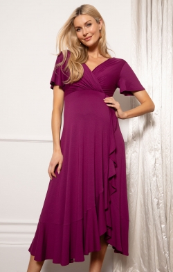 Aria Maternity Dress Mellow Rose Pink - Maternity Wedding Dresses, Evening  Wear and Party Clothes by Tiffany Rose NO