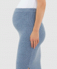 Dani Knit Maternity Skirt (Denim Marle) by Tiffany Rose