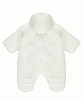 Everley Fleece Pramsuit (Ivory) by Tiffany Rose