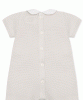 Java Knitted Baby Romper (Stone) by Tiffany Rose