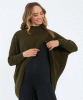 Hallie Cross Over Knit (Khaki) by Tiffany Rose