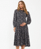 Izzie Tiered Maternity Dress (Midnight / Mocha) by Tiffany Rose