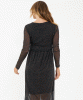 Jen Nursing Dress (Brown / Black) by Tiffany Rose