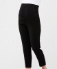 Alexa Classic Crop Maternity Trouser (Black) by Tiffany Rose