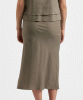 Debbie Linen Maternity Skirt (Olive) by Tiffany Rose