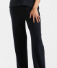 Cindy Rib Maternity Pant (Black) by Tiffany Rose