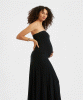 Faith Knit Maternity Dress (Black) by Tiffany Rose