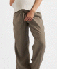 Indi Wide Leg Linen Pant (Olive) by Tiffany Rose