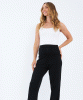 Ryan Knit  Maternity Trouser (Black) by Tiffany Rose