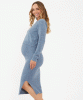 Sandy Detachable Nursing Knit (Denim Marle) by Tiffany Rose