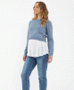 Sandy Detachable Nursing Knit (Denim Marle) by Tiffany Rose