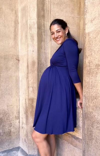 Willow Maternity Dress Eclipse Blue Maternity Wedding Dresses Evening Wear And Party Clothes