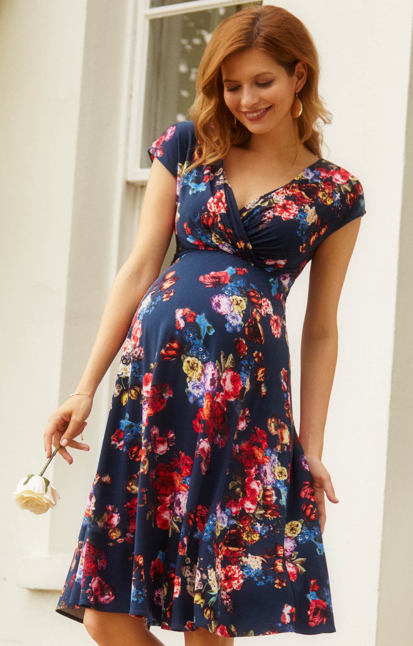 Модные фасоны платьев для беременных