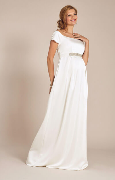 Aria Maternity Wedding Gown Ivory by Tiffany Rose