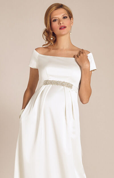 Aria Maternity Wedding Gown Ivory by Tiffany Rose