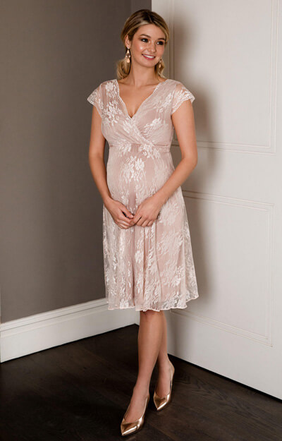 Eden Maternity Gown Short Blush by Tiffany Rose