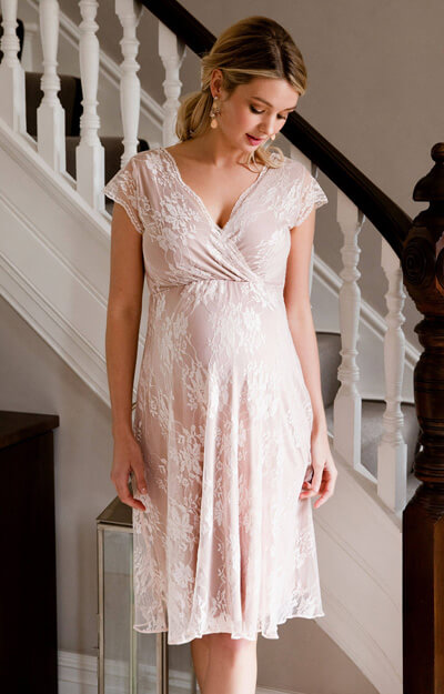 Eden Maternity Gown Short Blush by Tiffany Rose