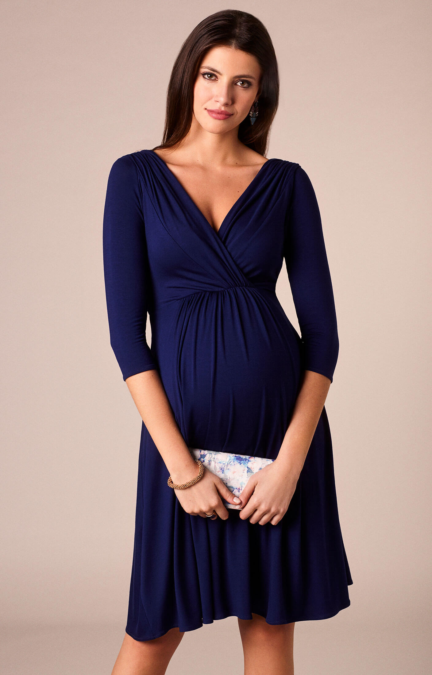 Willow Maternity Dress Eclipse Blue - Maternity Wedding Dresses ...